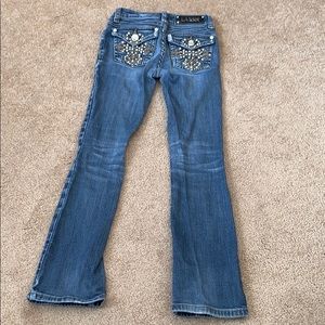Rhinestone jeans